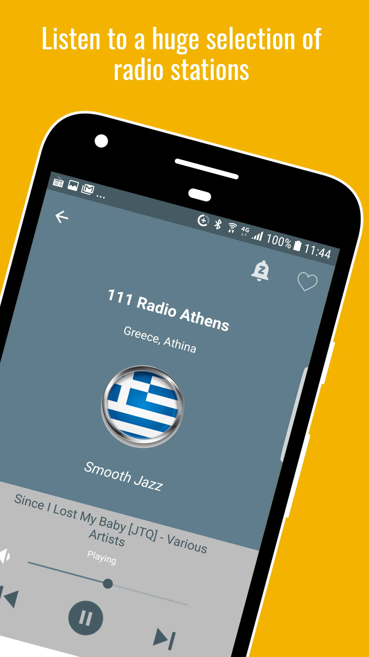 Radio Greece PRO+ | Indus Appstore | Screenshot