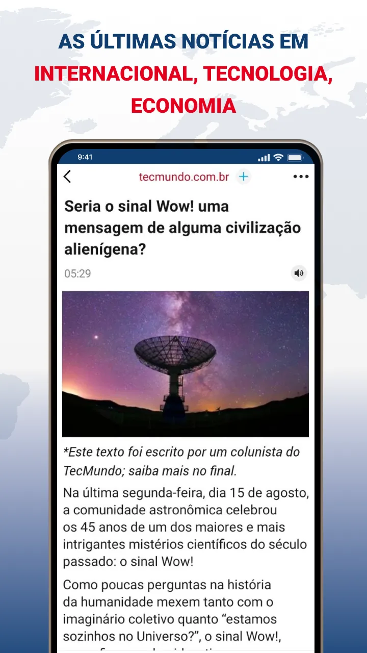 BR  Últimas Notícias | Indus Appstore | Screenshot