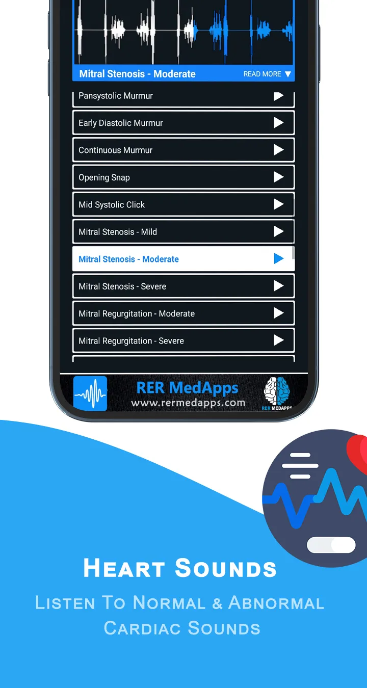 Auscultation | Heart Sounds | Indus Appstore | Screenshot