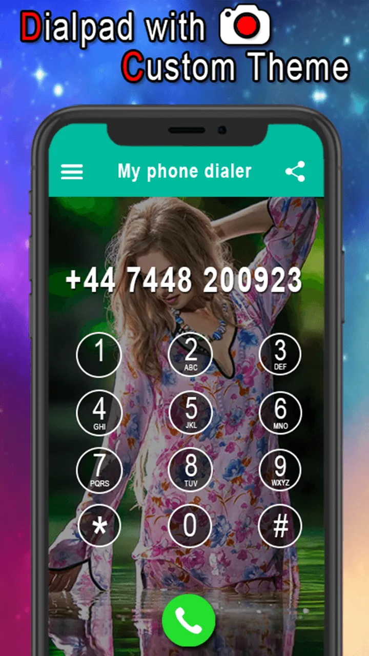 Photo Phone Keyboard Dialer | Indus Appstore | Screenshot