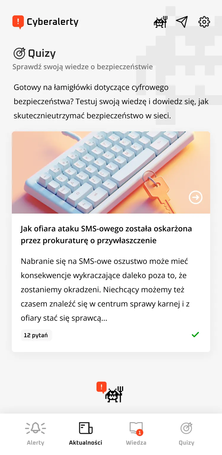 CyberAlerty Niebezpiecznik.pl | Indus Appstore | Screenshot