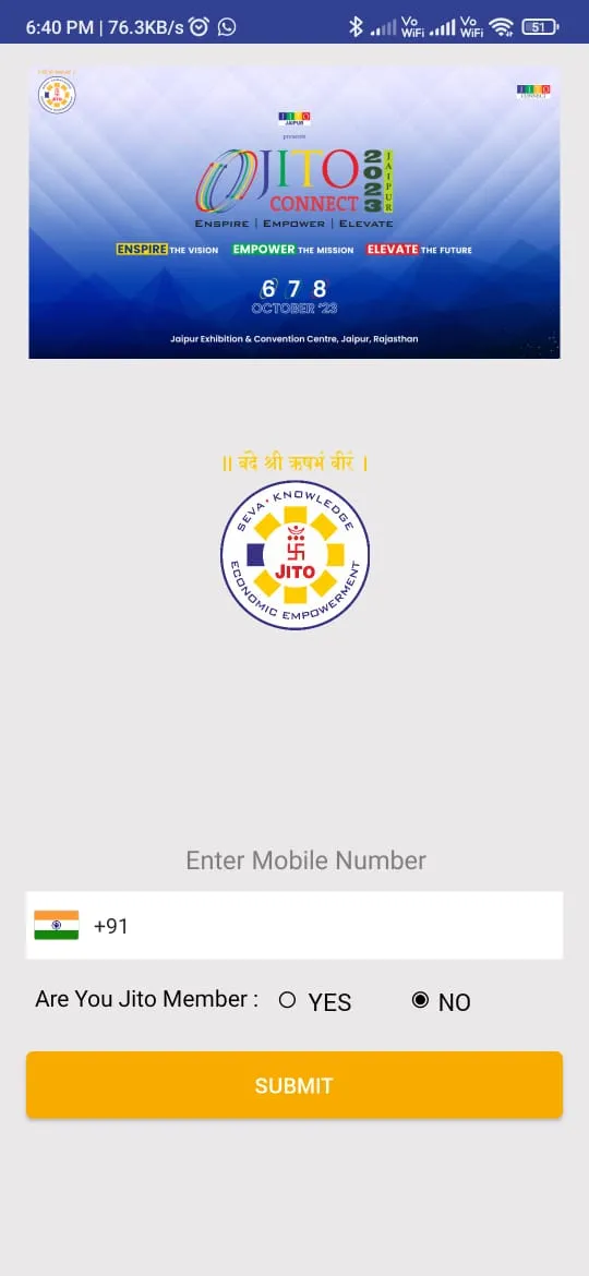 JITO Connect 2023 | Indus Appstore | Screenshot