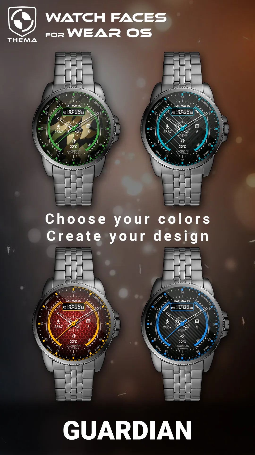 Guardian Watch Face | Indus Appstore | Screenshot