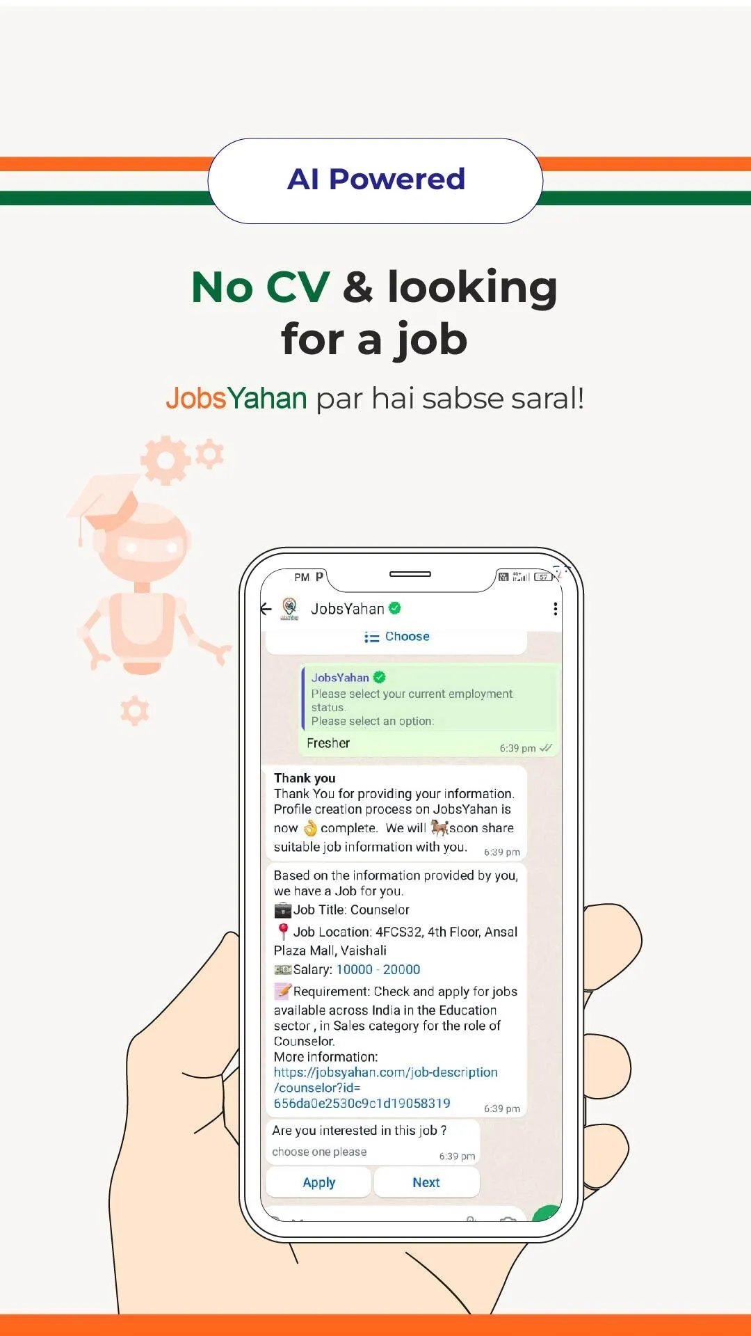 JobsYahan - Bharat ka Job App | Indus Appstore | Screenshot