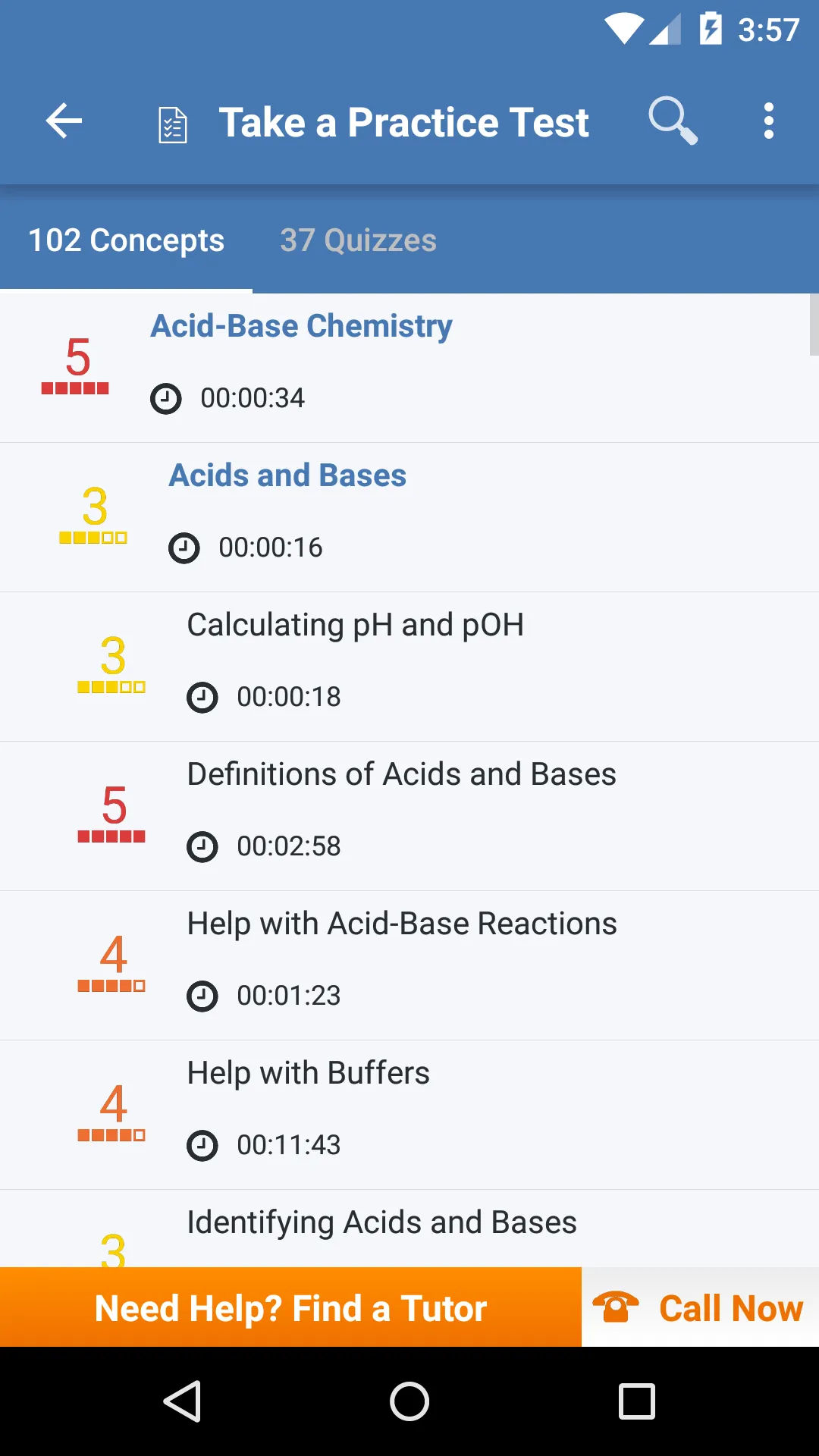 High School Chemistry Practice | Indus Appstore | Screenshot