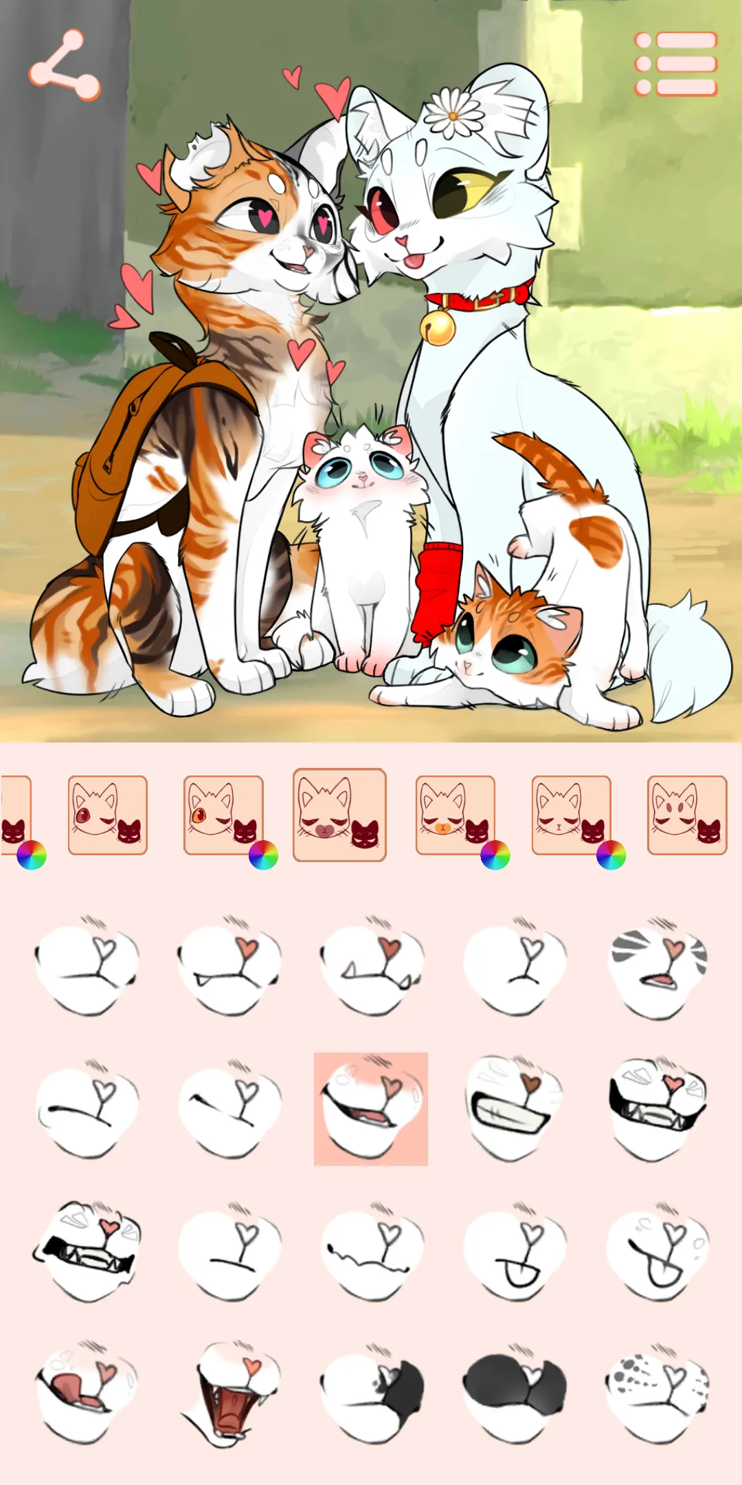 Avatar Maker: Couple of Cats | Indus Appstore | Screenshot