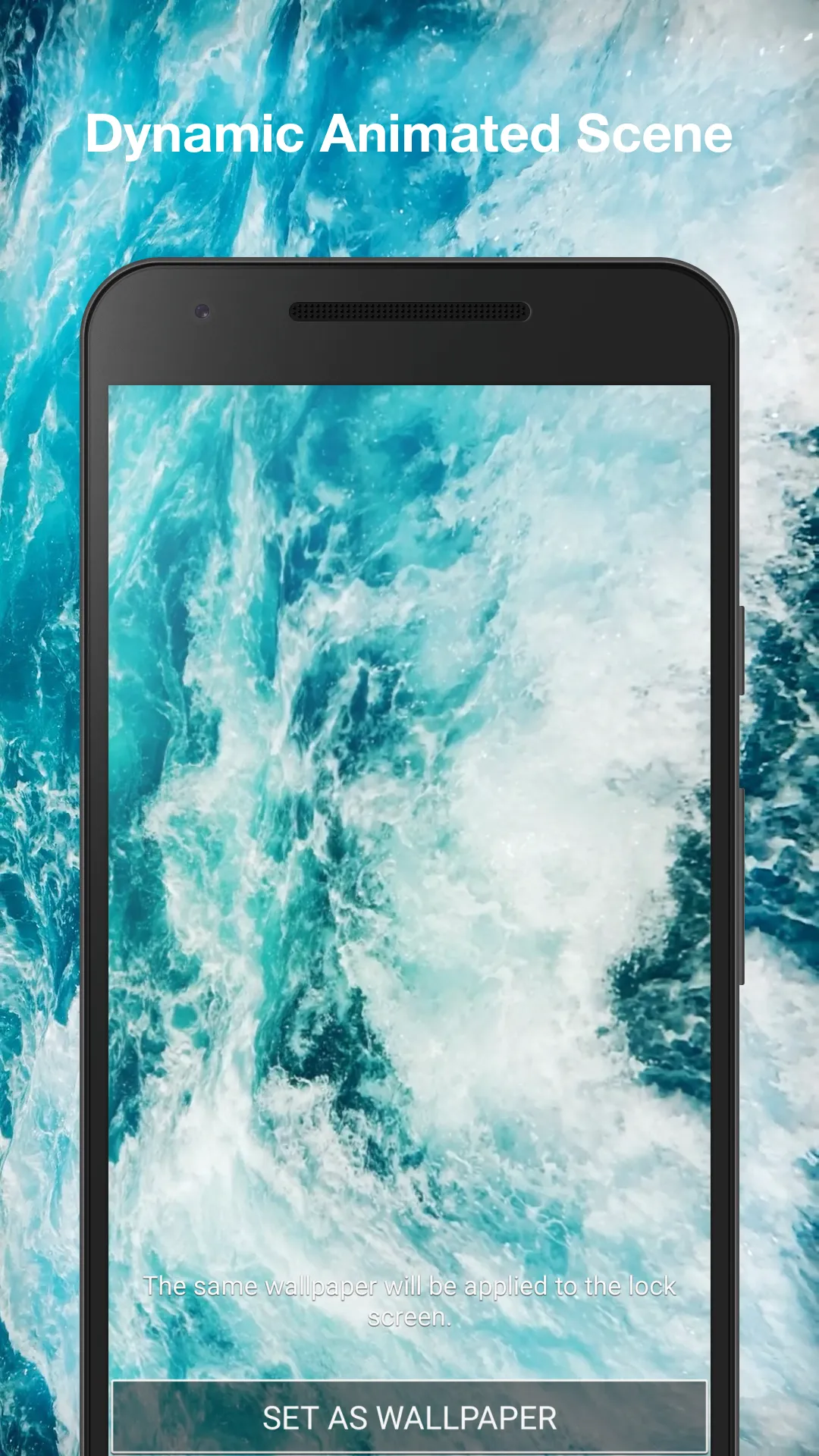 Ocean Waves Hd Live Wallpaper | Indus Appstore | Screenshot