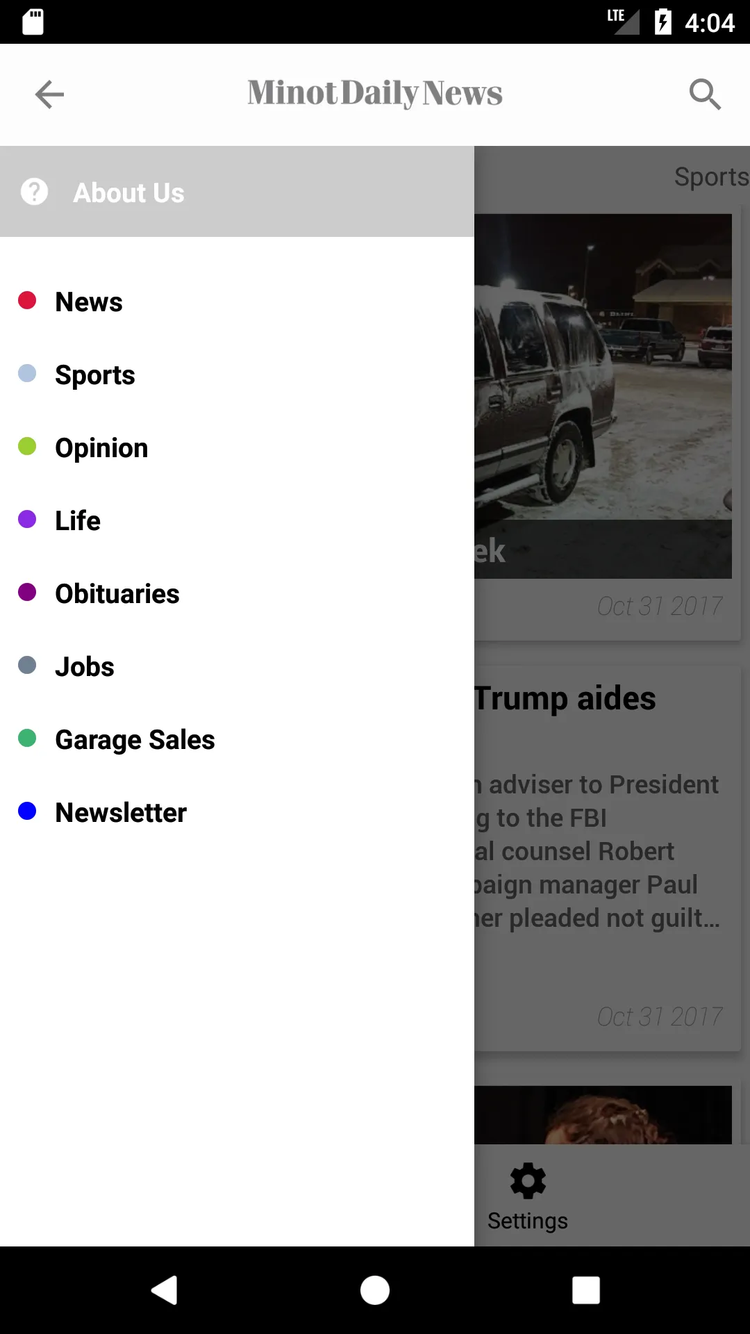 The Minot Daily News | Indus Appstore | Screenshot