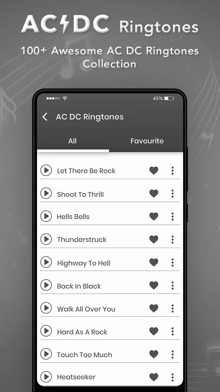 AC DC Ringtones | Indus Appstore | Screenshot