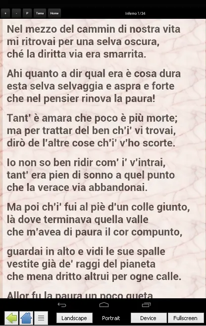 Divina Commedia | Indus Appstore | Screenshot