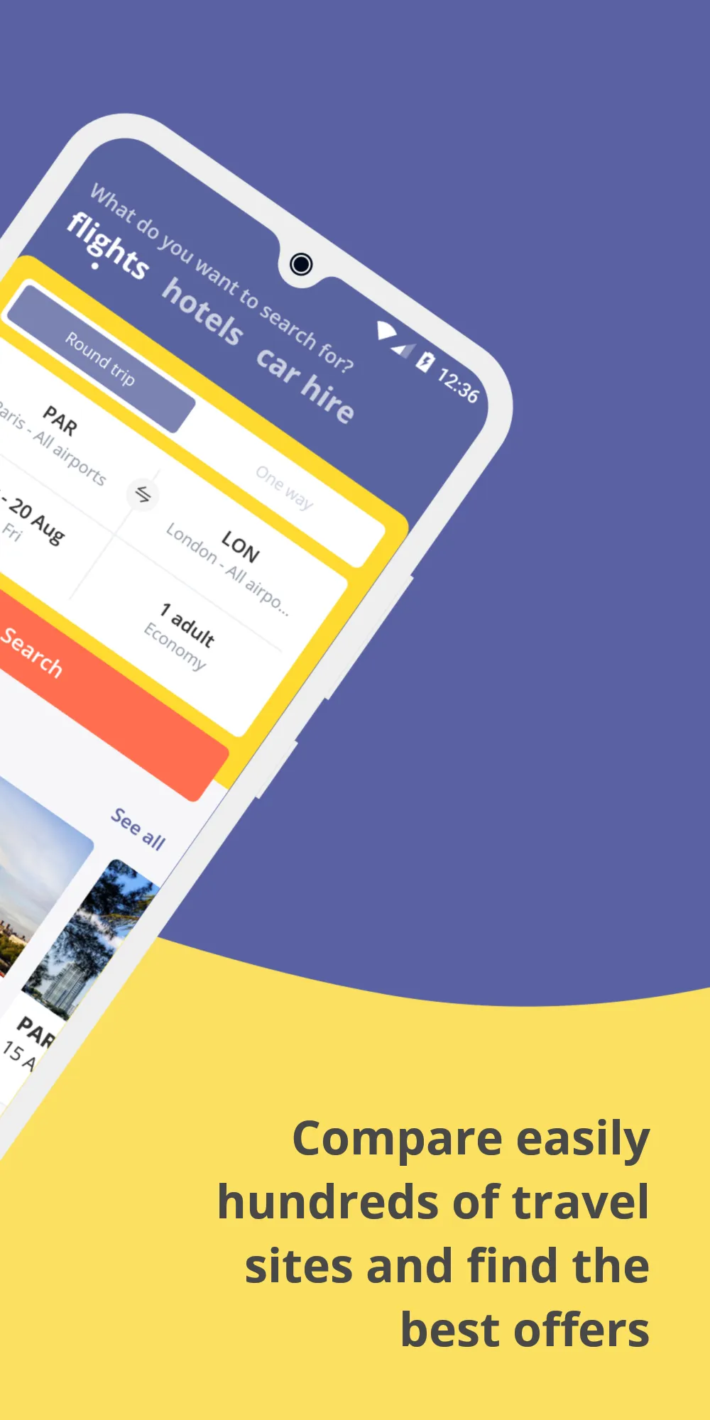 Jetcost: flights, hotels, cars | Indus Appstore | Screenshot