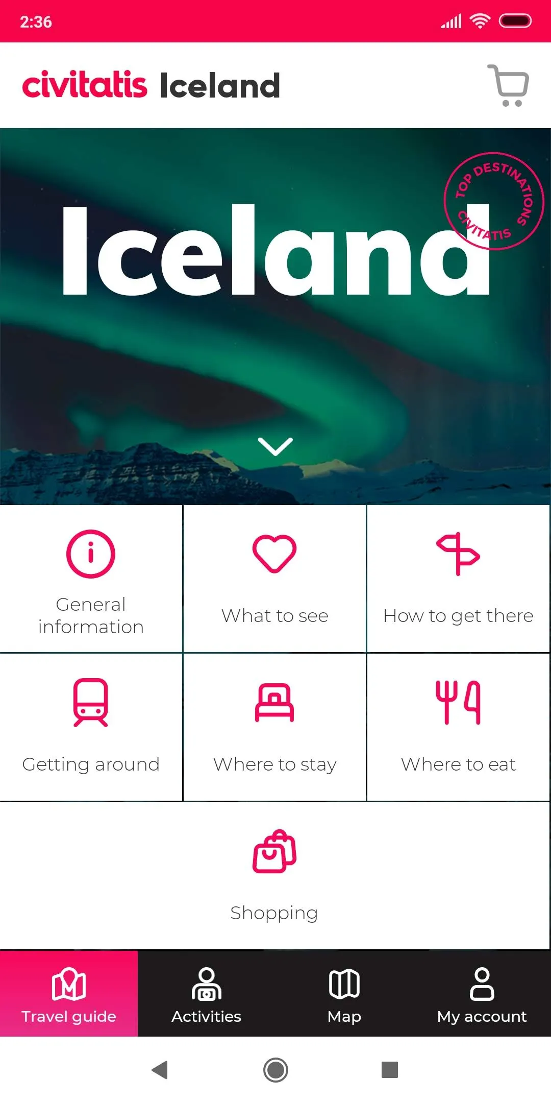 Iceland Guide by Civitatis | Indus Appstore | Screenshot