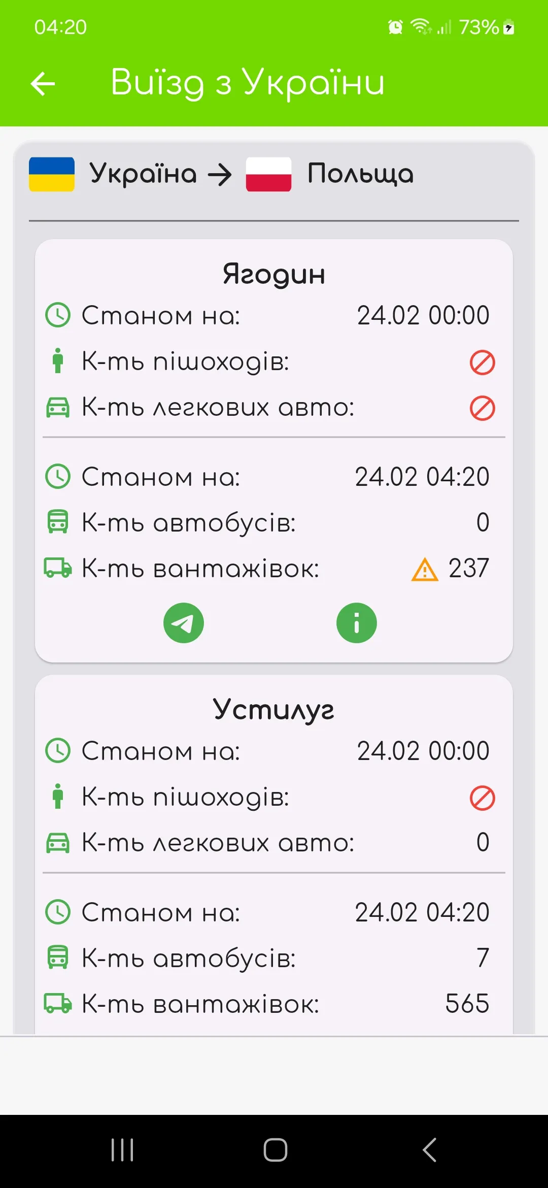 Кордон UA | Indus Appstore | Screenshot