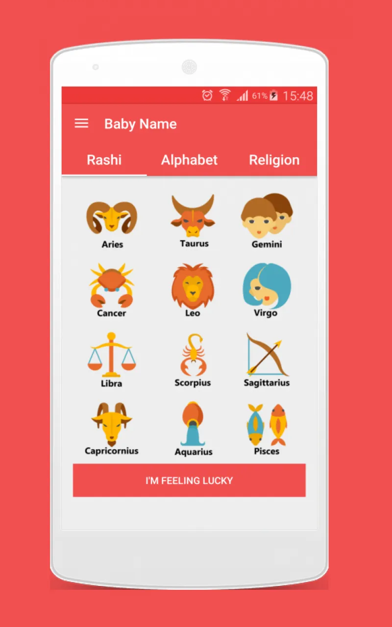 Modern Baby Names | Indus Appstore | Screenshot