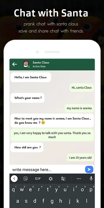 Call you Santa - Video Call Sa | Indus Appstore | Screenshot