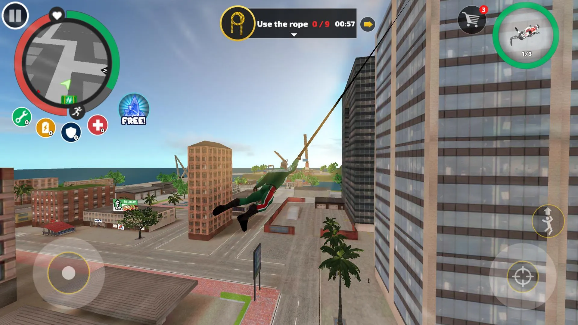 Rope Hero: Vice Town | Indus Appstore | Screenshot