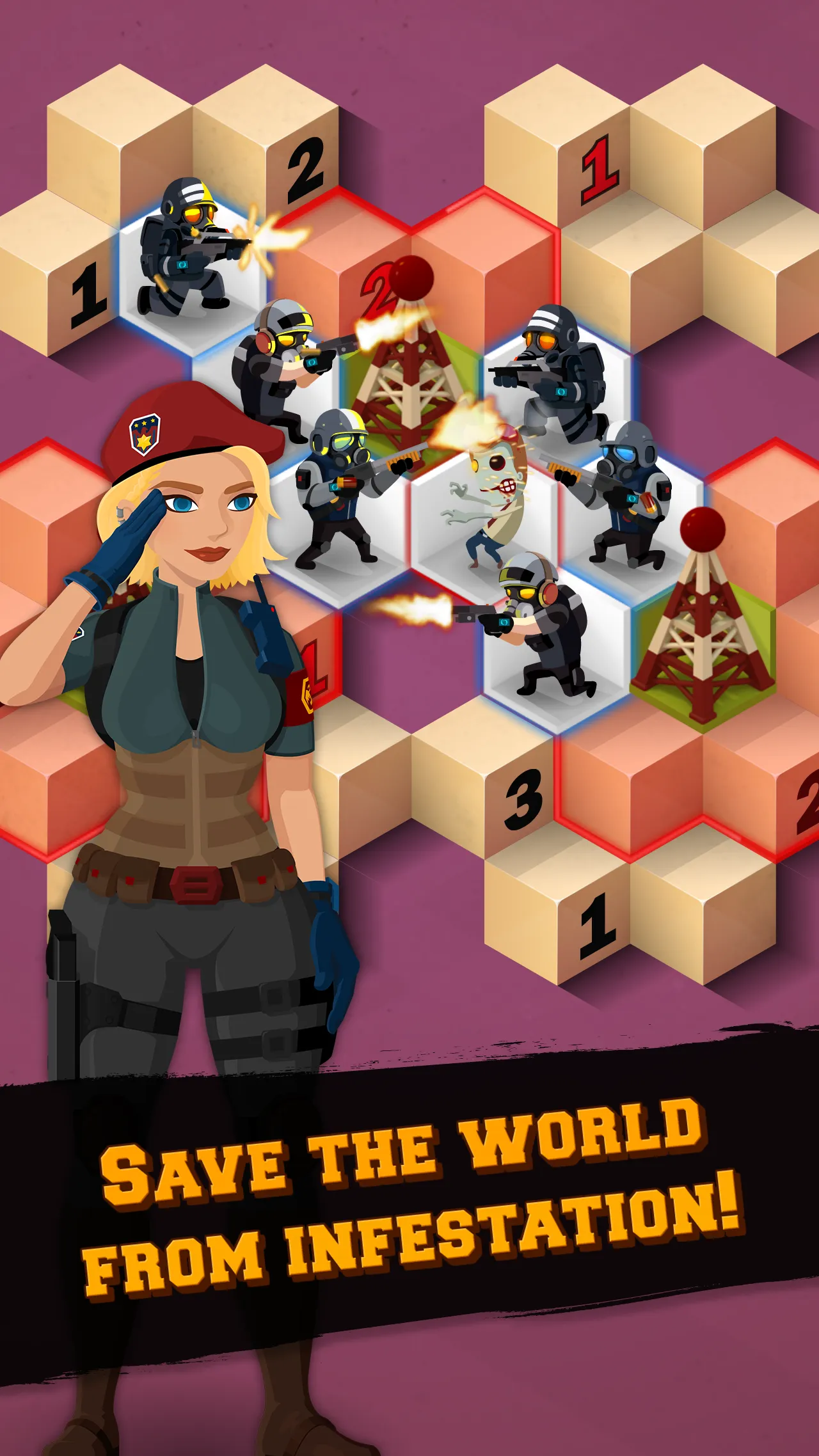 Zombie Sweeper: Seek & Strike | Indus Appstore | Screenshot