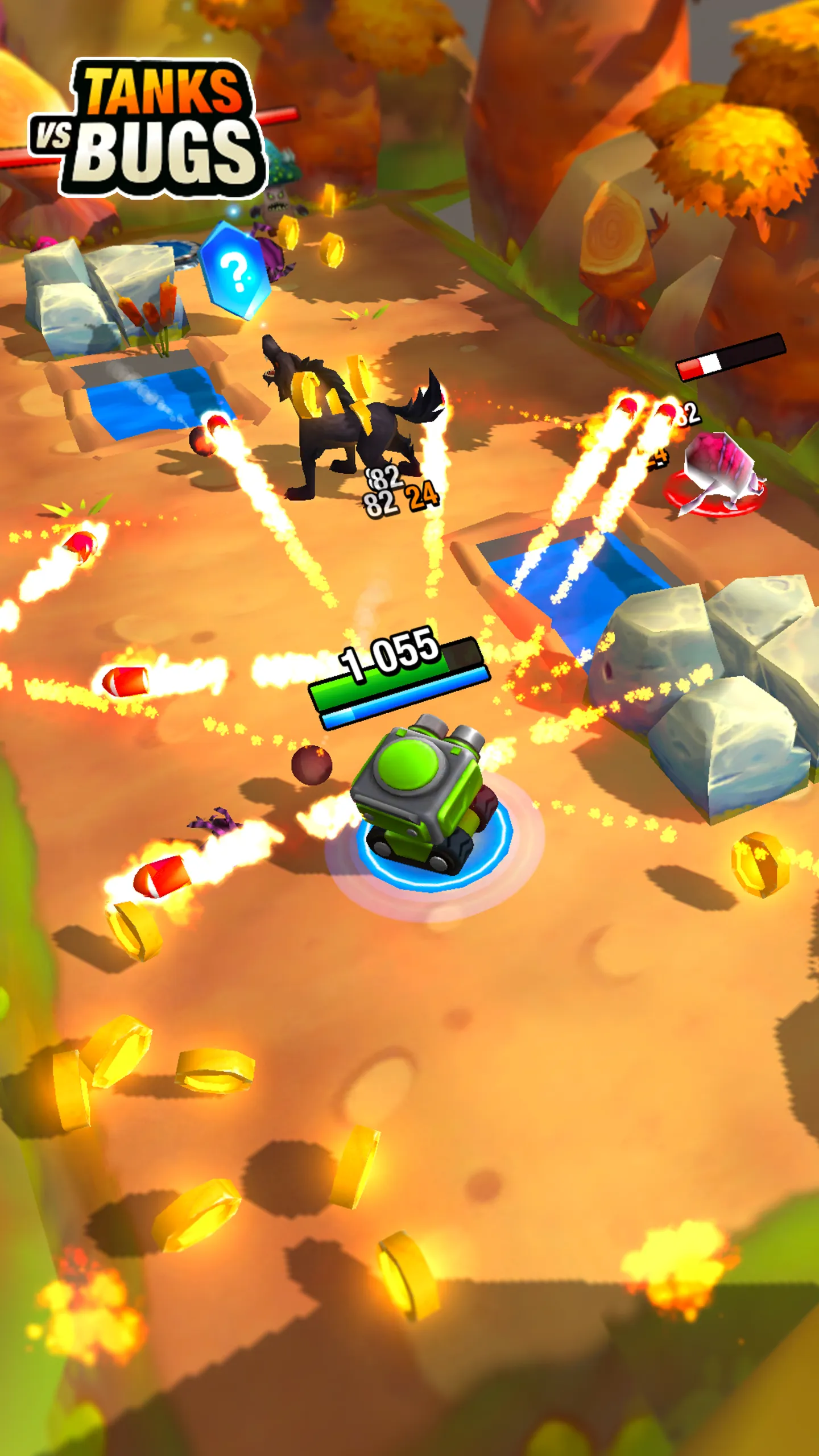 Tanks vs Bugs | Indus Appstore | Screenshot