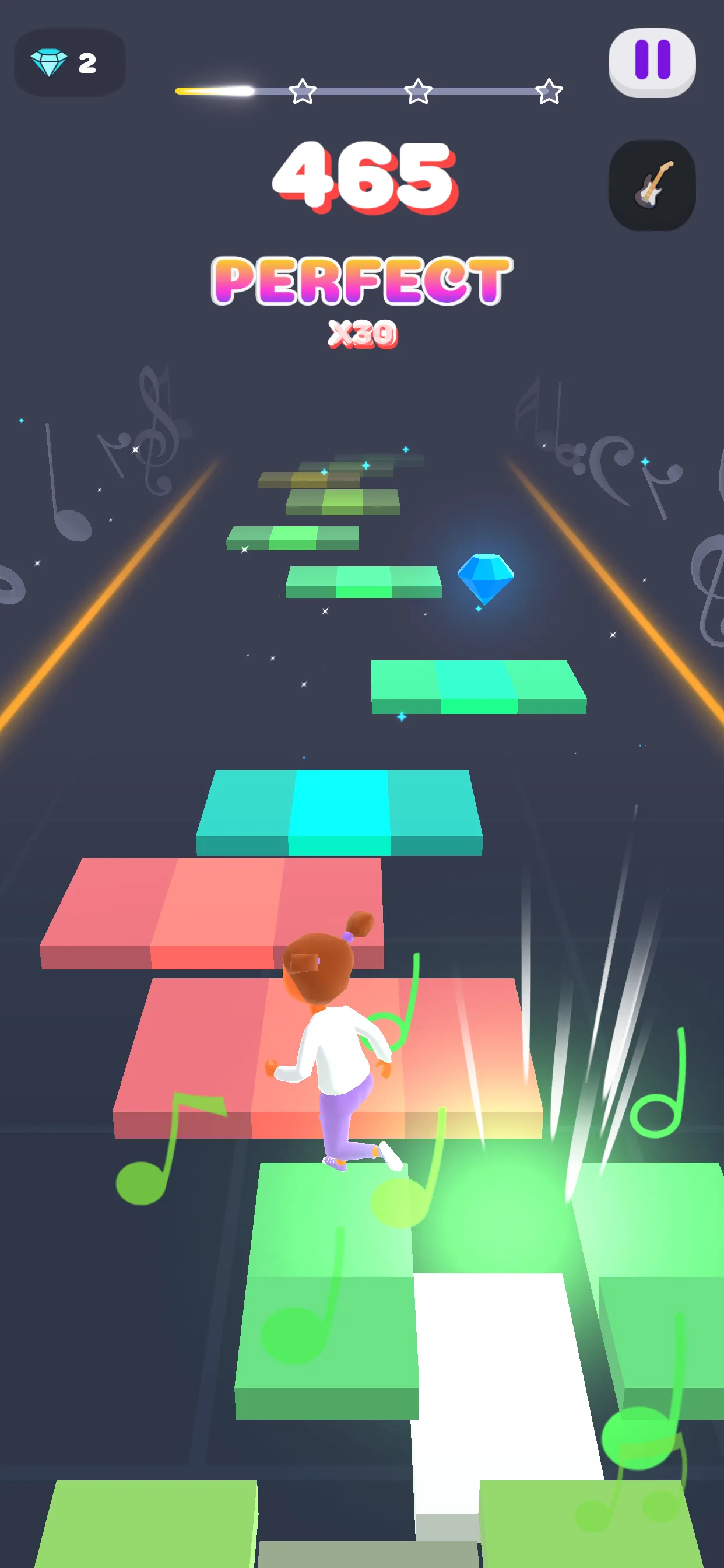 Melody Run - Cute Popcat Music | Indus Appstore | Screenshot