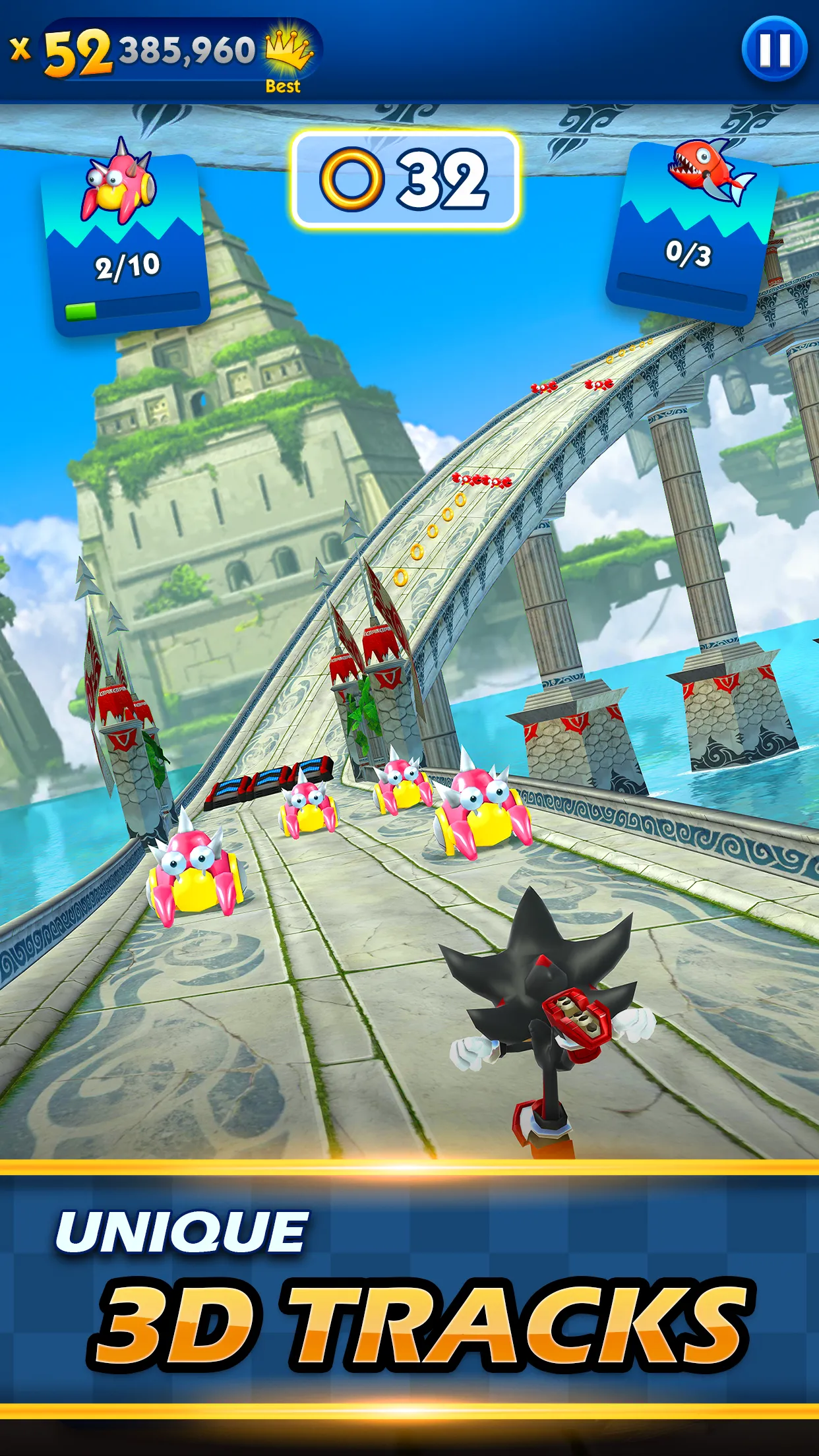 Sonic Dash Endless Runner Game | Indus Appstore | Screenshot