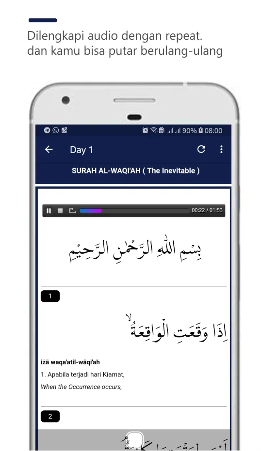 hafal surat Al Waqi'ah | Indus Appstore | Screenshot