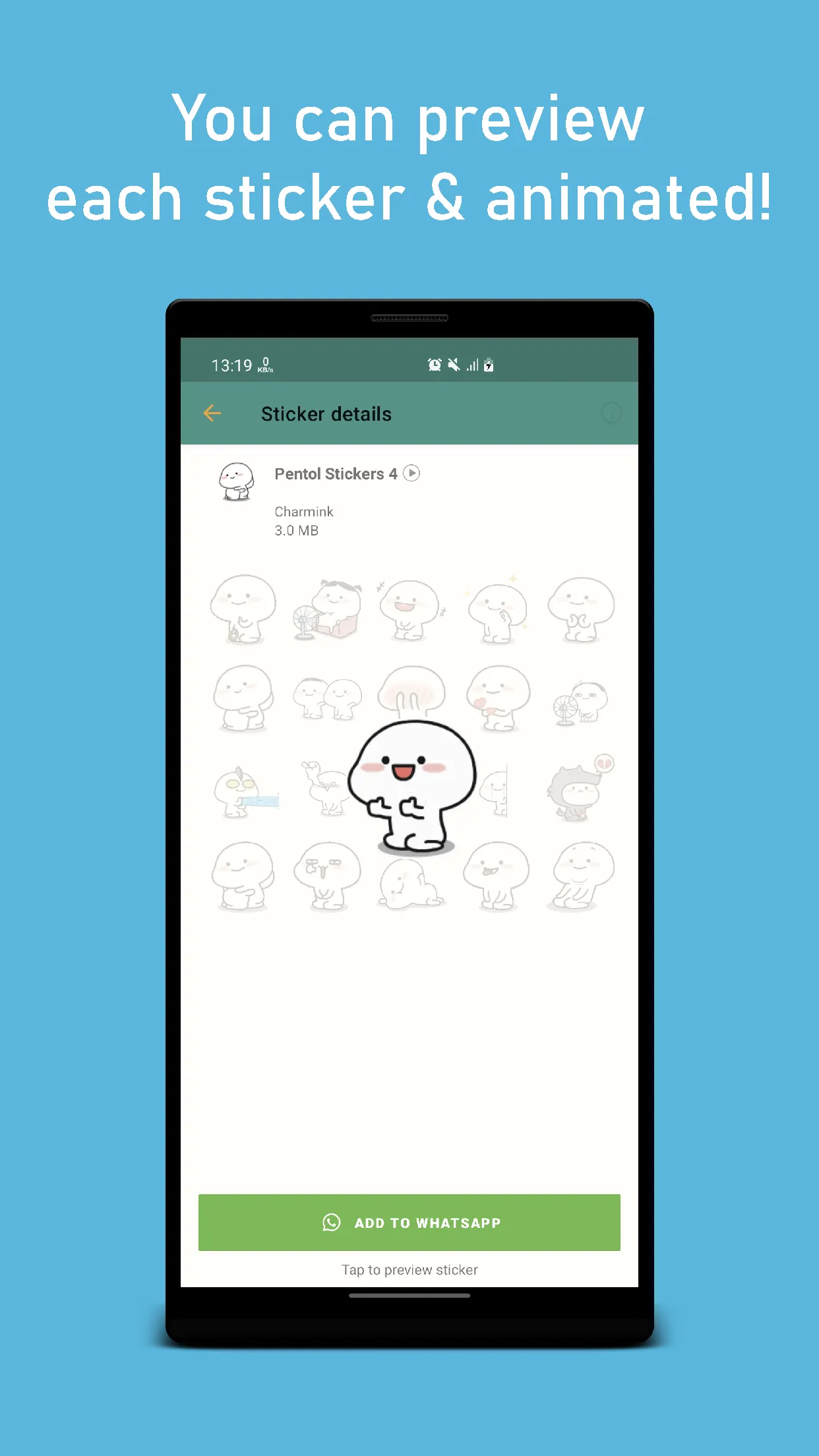 Pentol Animated WAStickerApps | Indus Appstore | Screenshot