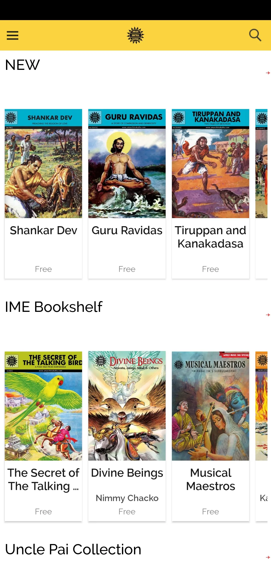 ACK Comics | Indus Appstore | Screenshot