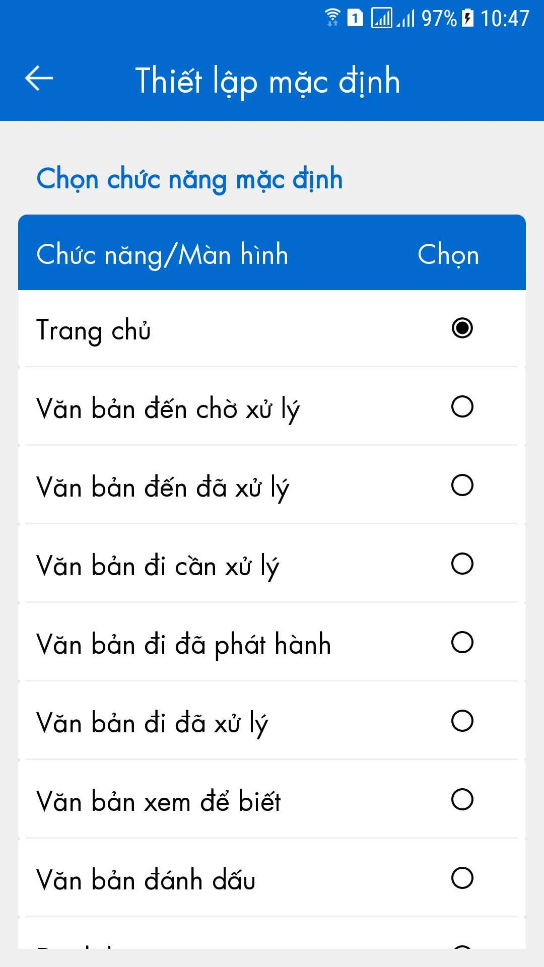 QLVBĐHTU Hưng Yên | Indus Appstore | Screenshot