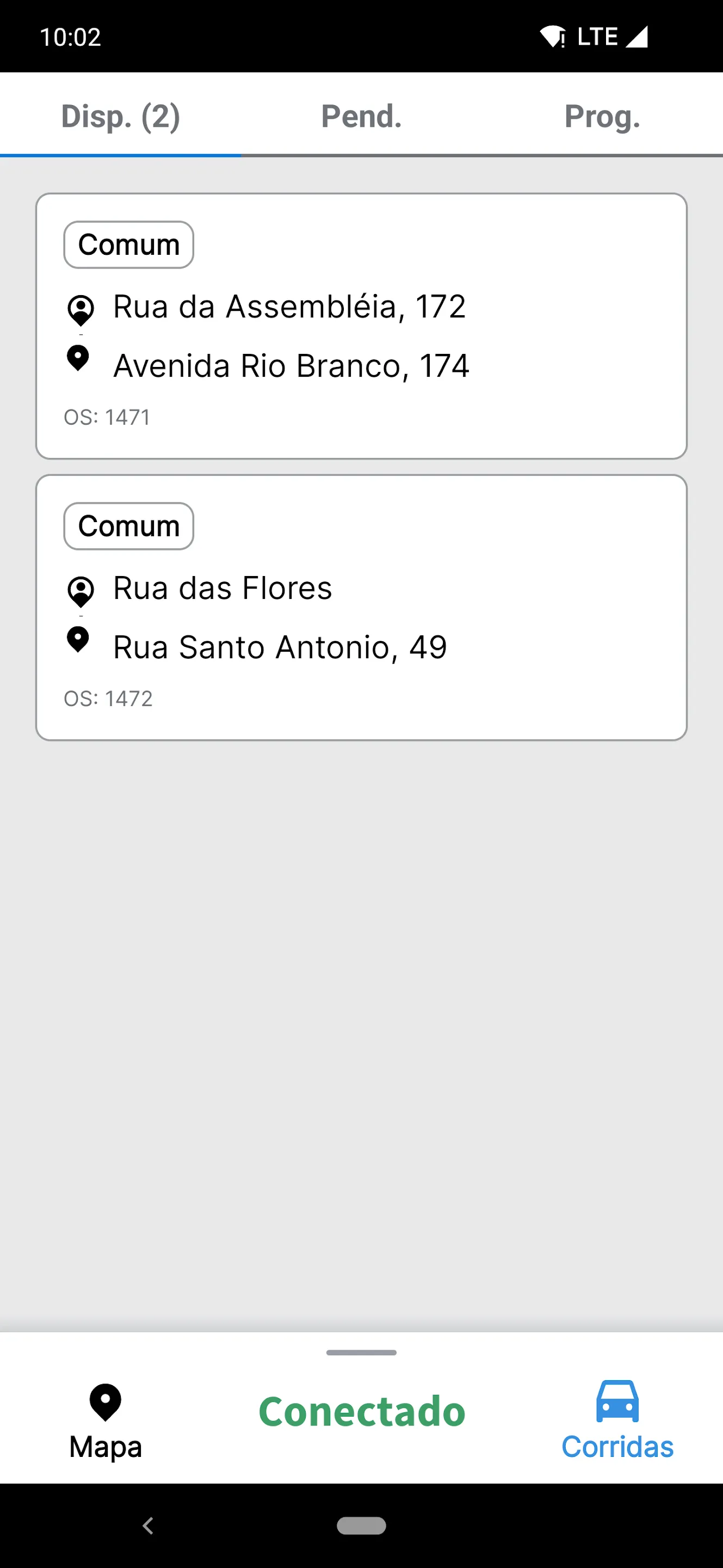 Confirmado - Motorista | Indus Appstore | Screenshot