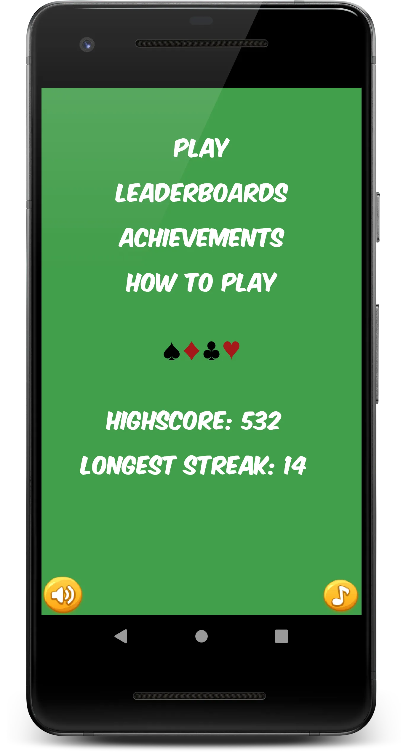 Hi-Lo DELUX High Low card game | Indus Appstore | Screenshot