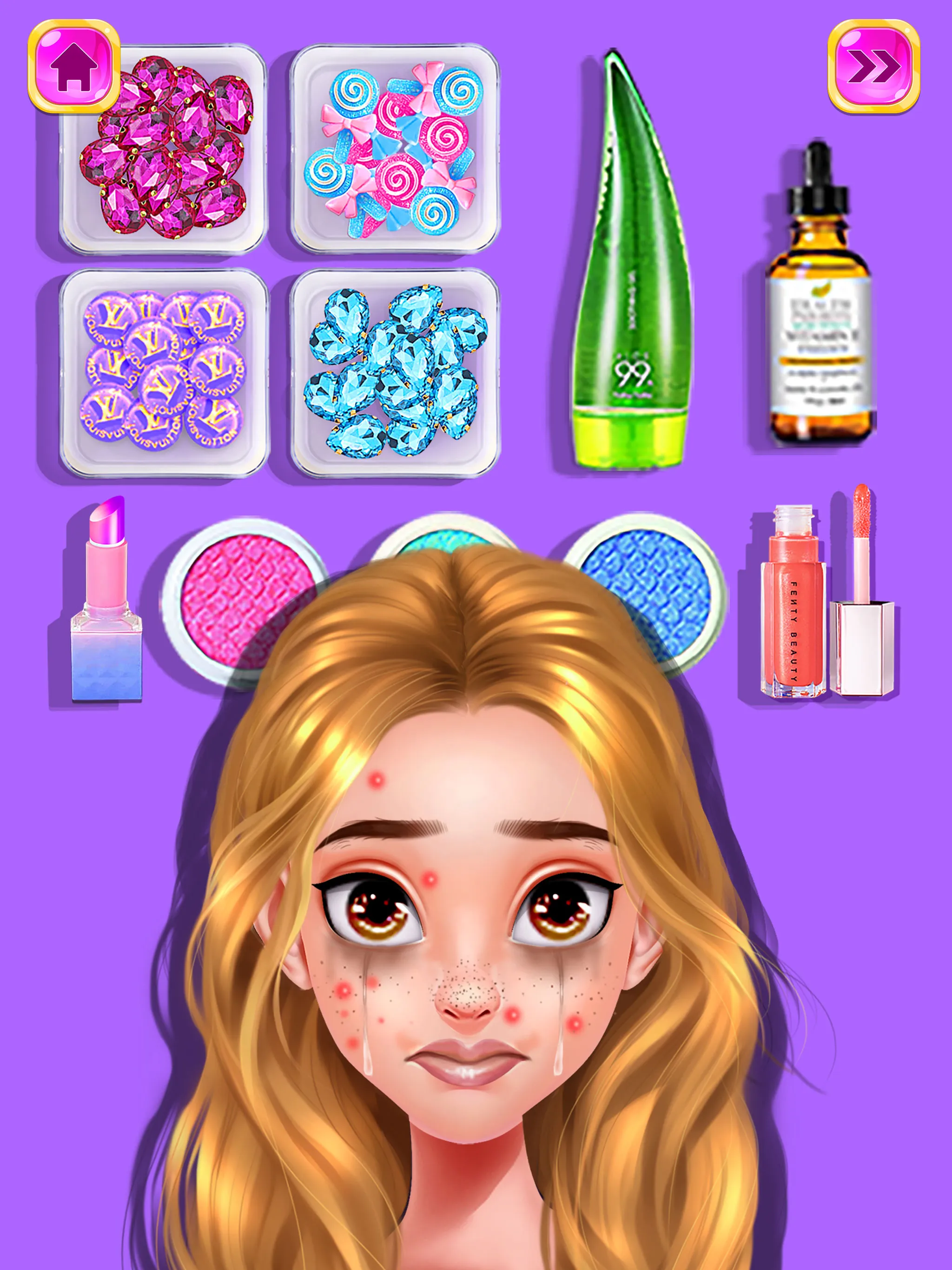 Makeup Kit: DIY Dress Up Games | Indus Appstore | Screenshot