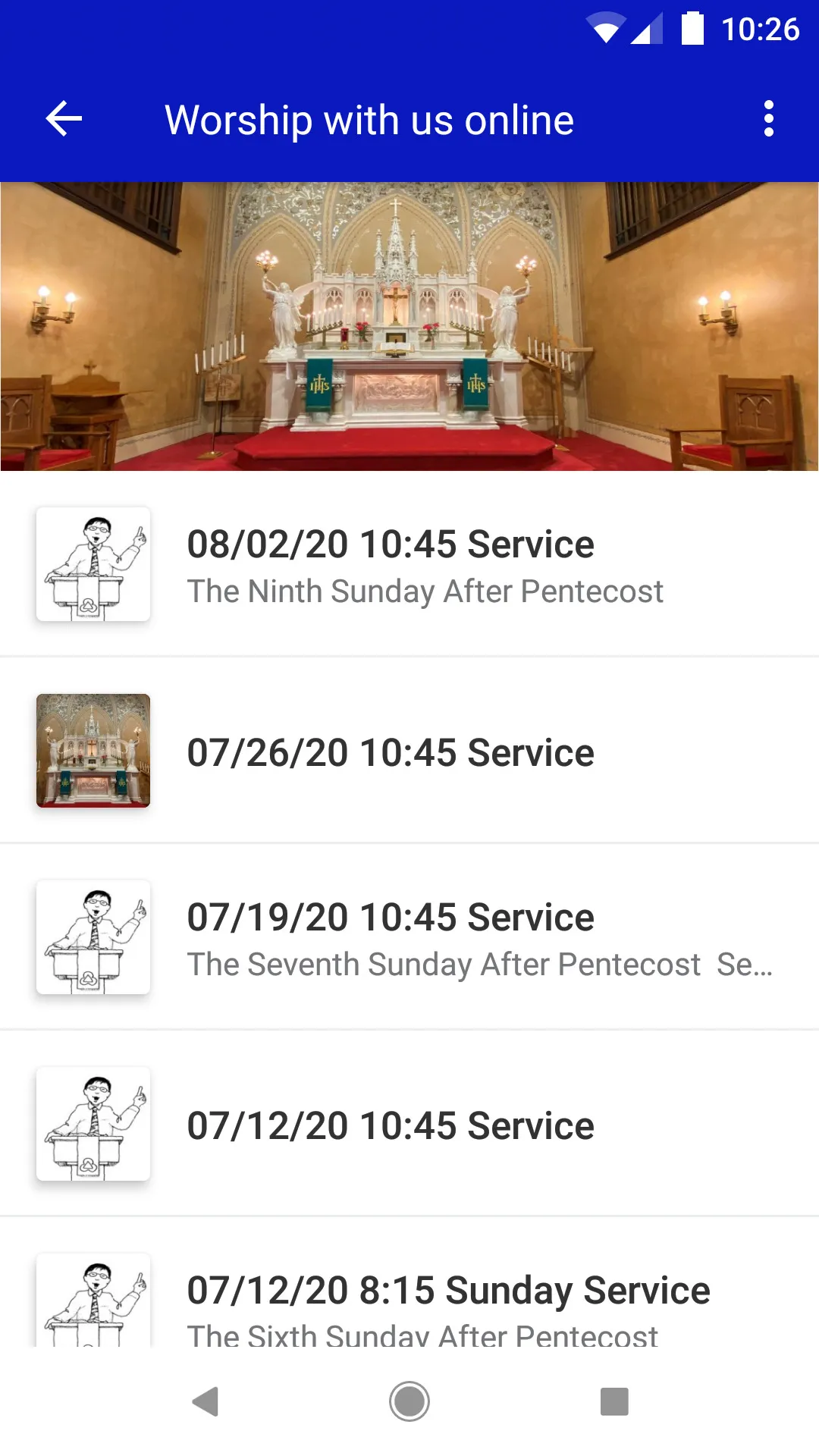 St Paul's Lutheran Sioux City | Indus Appstore | Screenshot