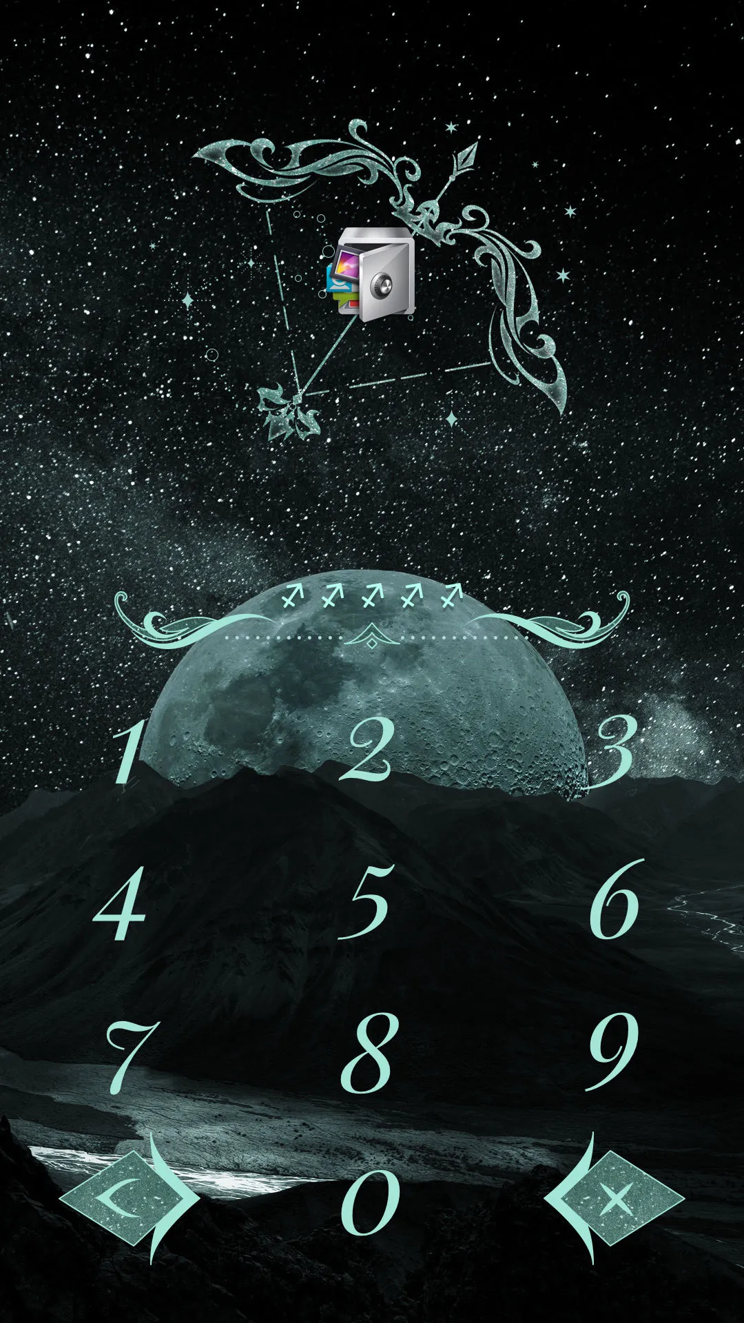 AppLock Theme Sagittarius | Indus Appstore | Screenshot