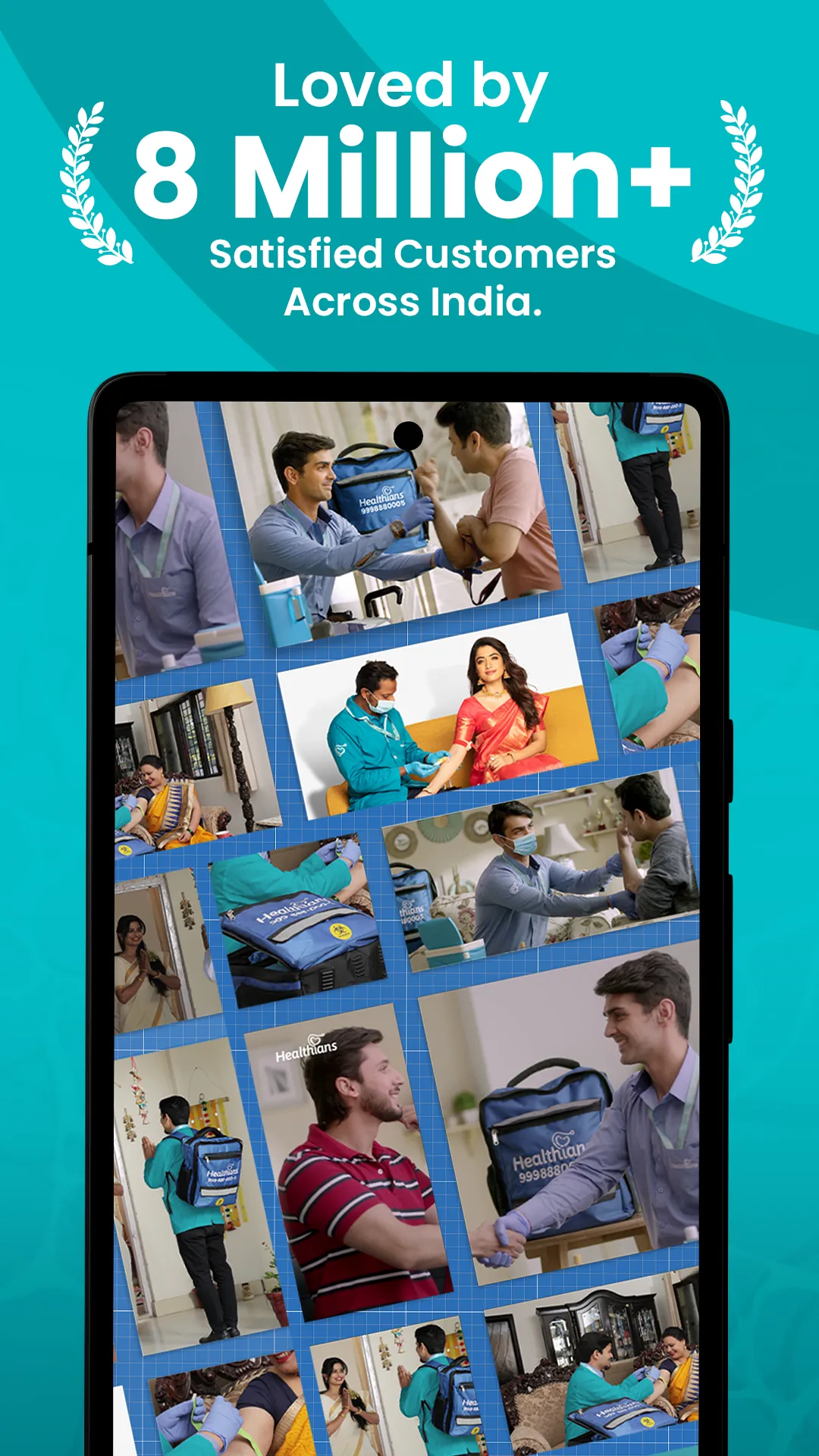 Healthians -Full Body Checkup | Indus Appstore | Screenshot