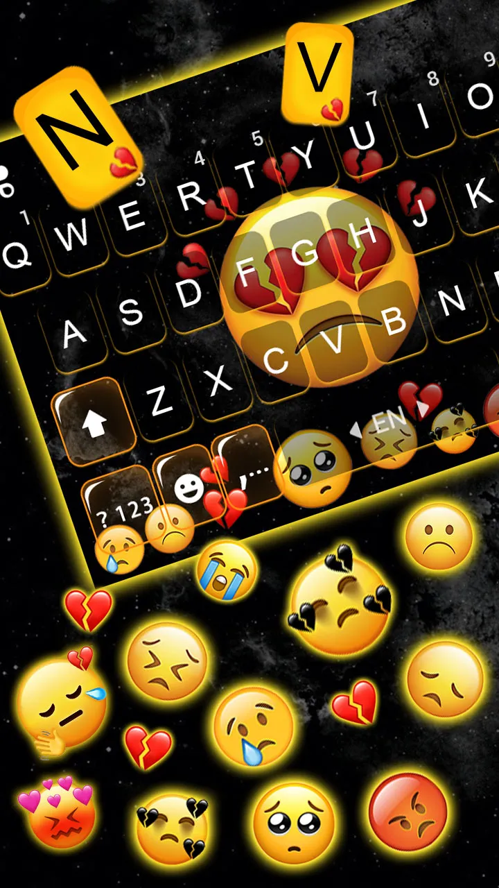 Broken Heart Gravity Theme | Indus Appstore | Screenshot