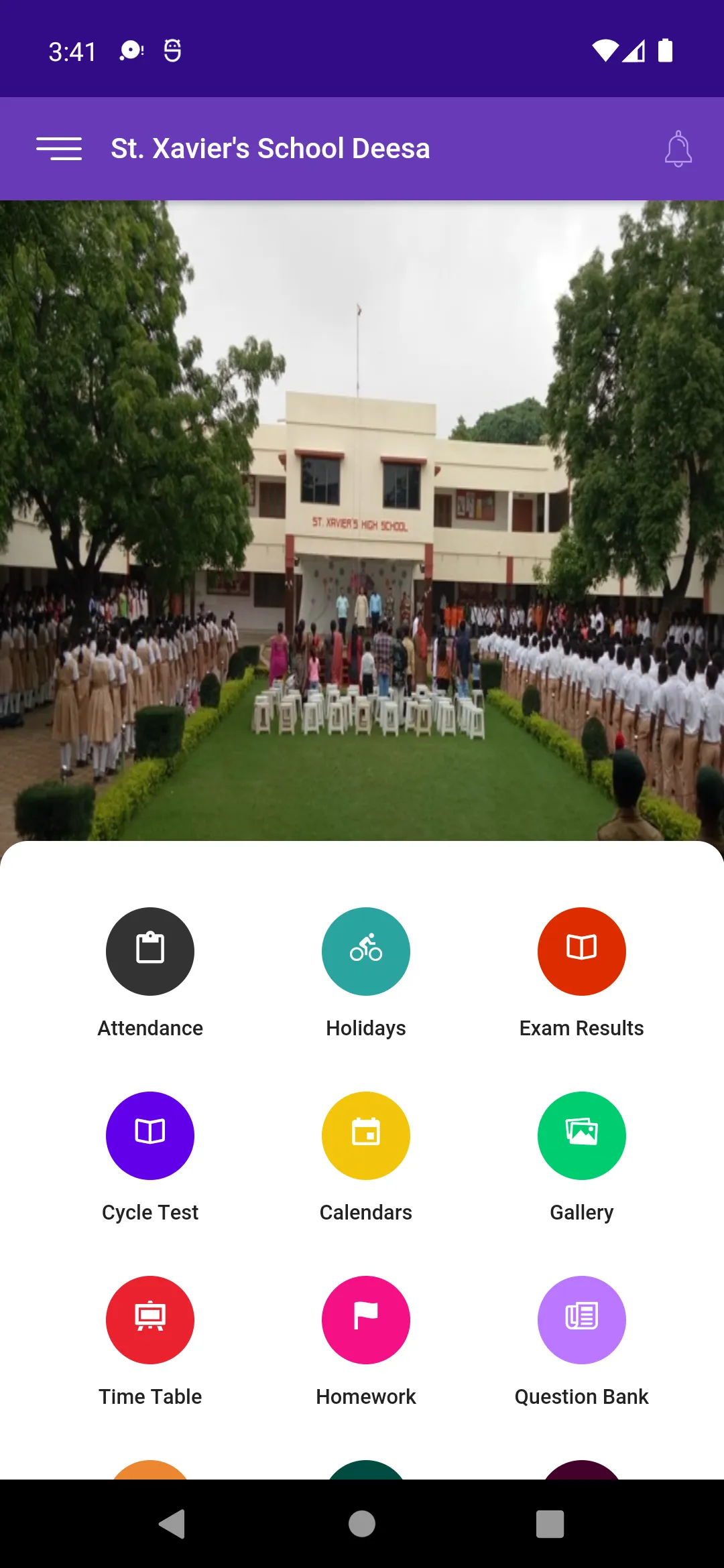 St. Xavier's School Deesa | Indus Appstore | Screenshot