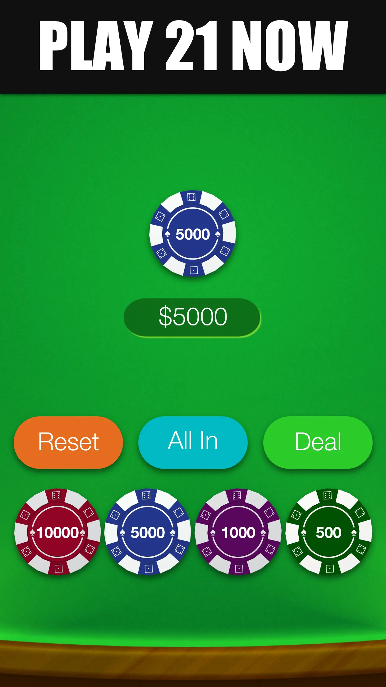 BlackJack 21 | Indus Appstore | Screenshot