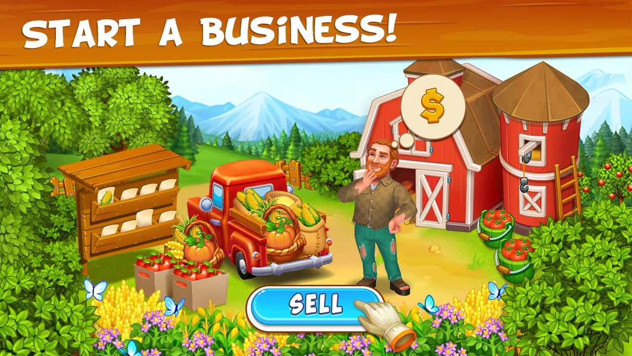 Farm Town - Family Farming Day | Indus Appstore | Screenshot