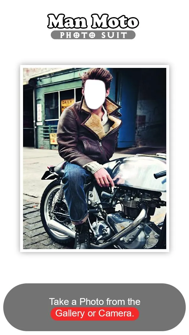 Man Bike Photo Suit Editor | Indus Appstore | Screenshot