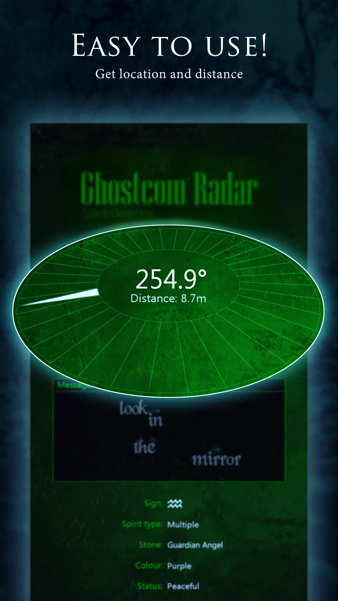 Ghostcom™ Radar Messages | Indus Appstore | Screenshot