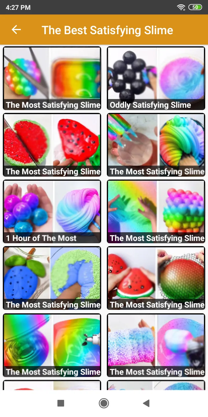 Relaxing And Satisfying Slime  | Indus Appstore | Screenshot