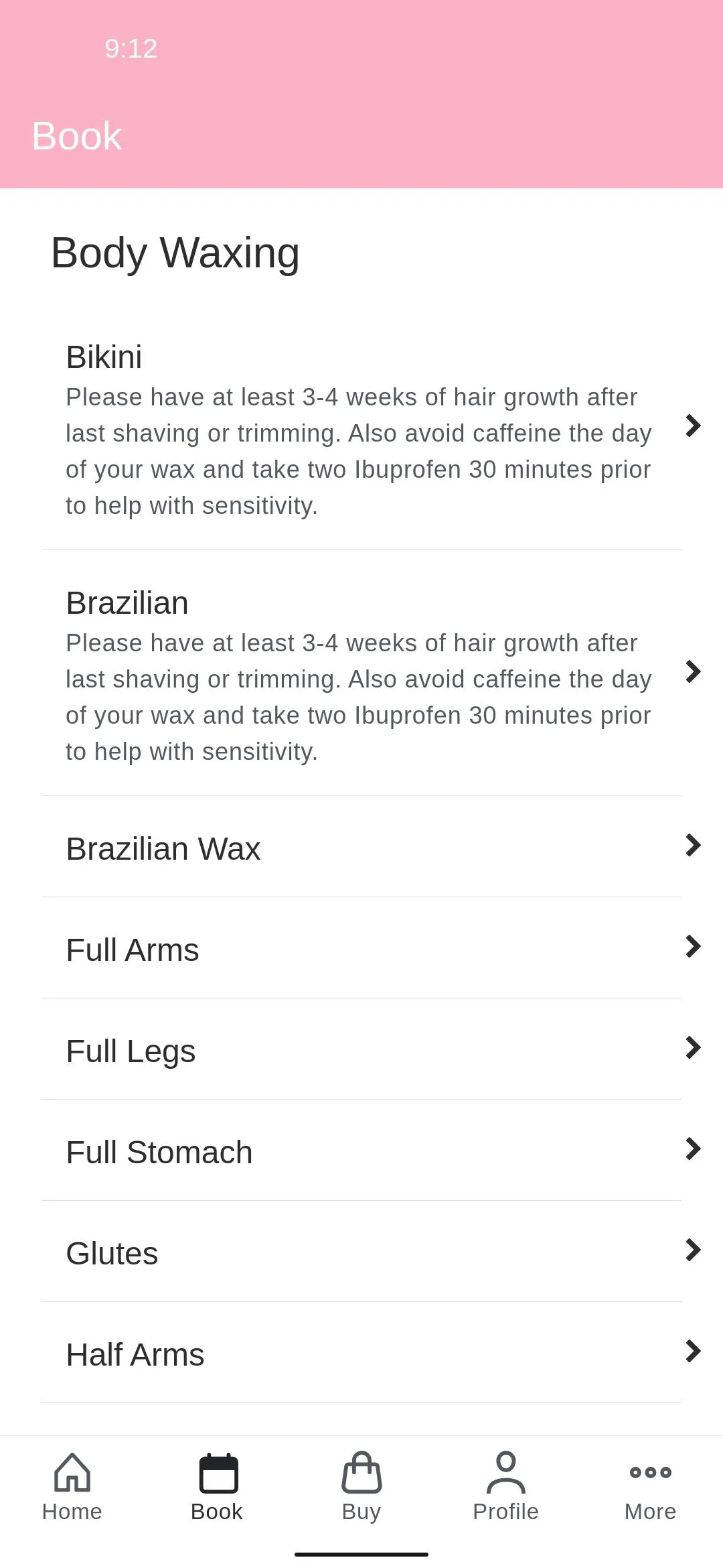 Flirt Wax Bar | Indus Appstore | Screenshot