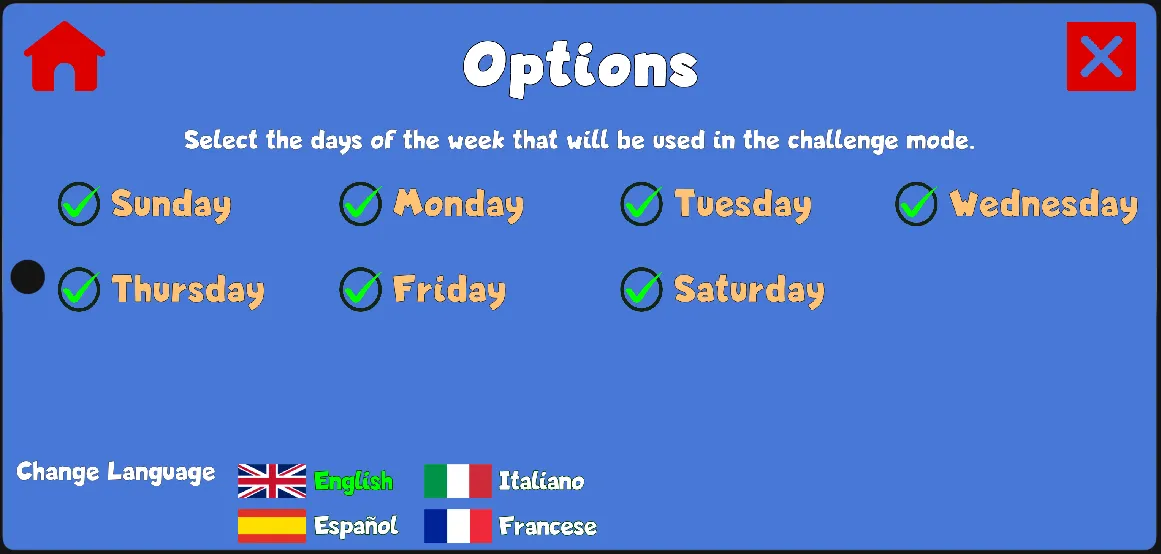 Learn: Days of the Week | Indus Appstore | Screenshot