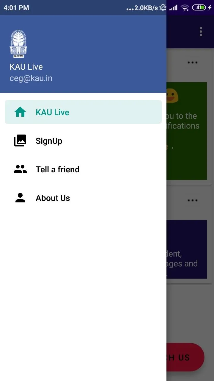 KAU Live | Indus Appstore | Screenshot