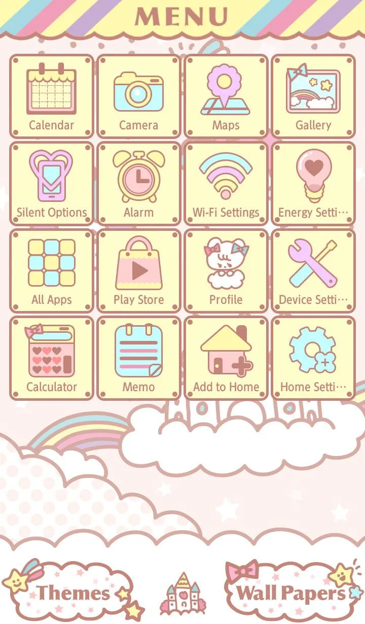 PinkTheme-Castles in theClouds | Indus Appstore | Screenshot