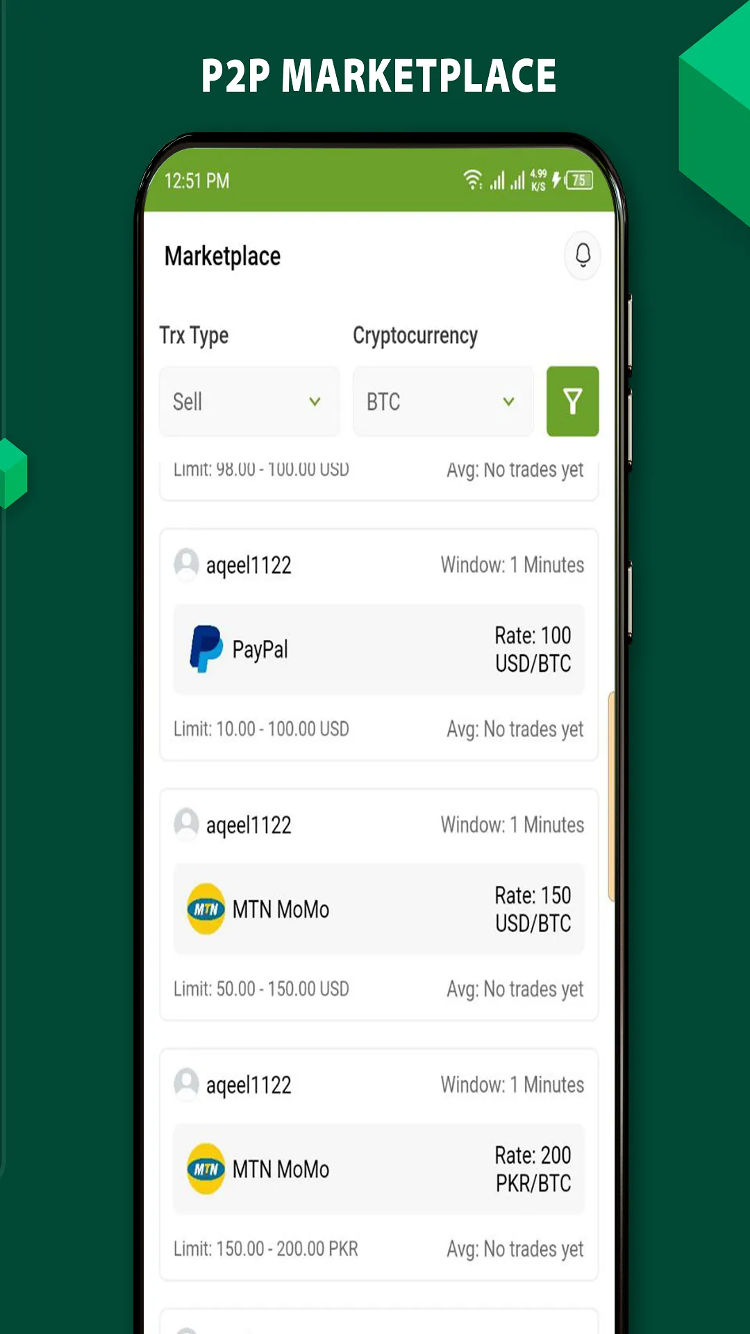 c-Exchange: Buy & Sell Crypto | Indus Appstore | Screenshot