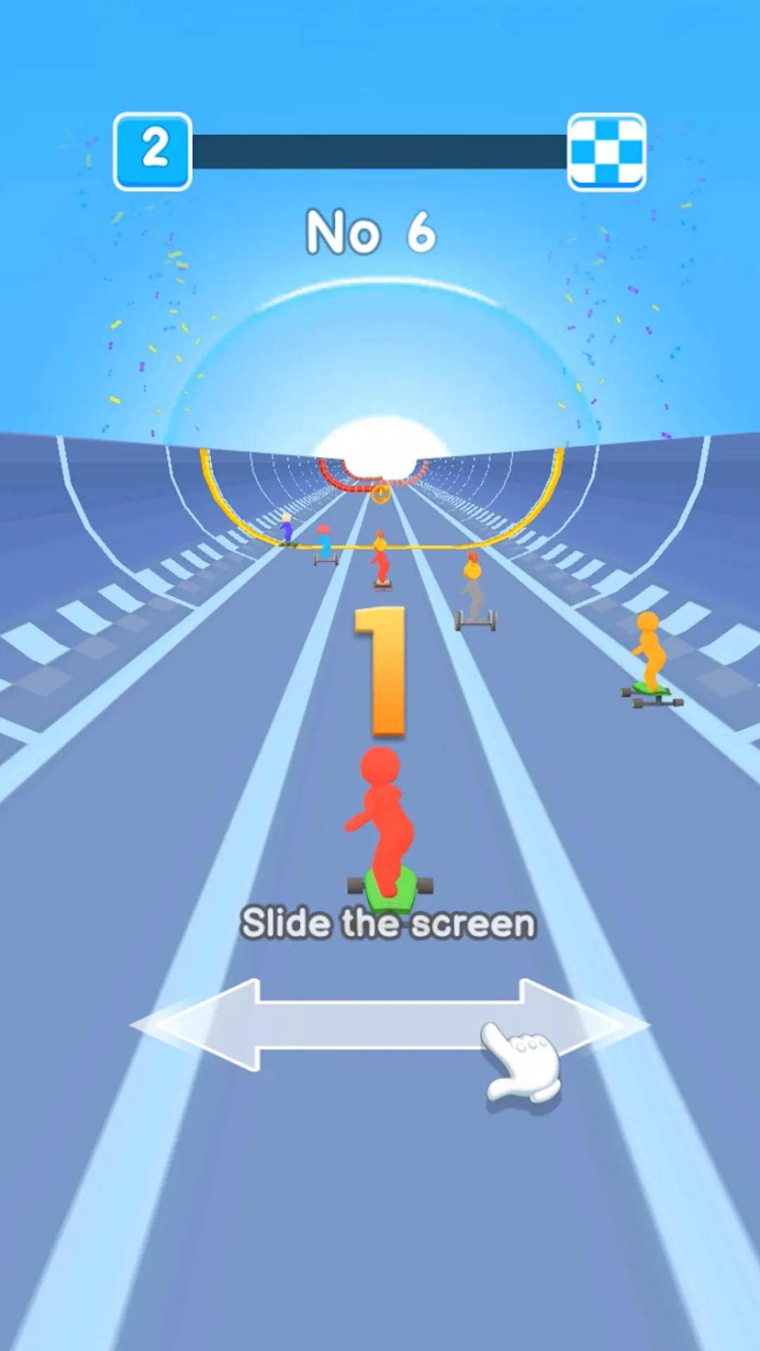 Crazy Skate Race | Indus Appstore | Screenshot