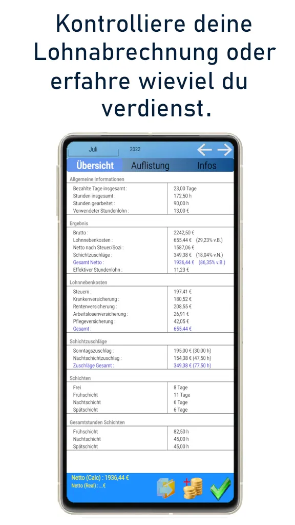 DavFla Shift Planer | Indus Appstore | Screenshot