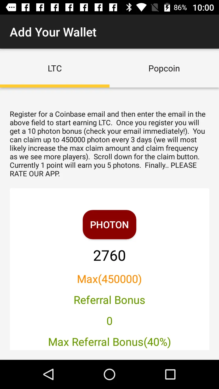 Photon Poker - Earn LTC | Indus Appstore | Screenshot