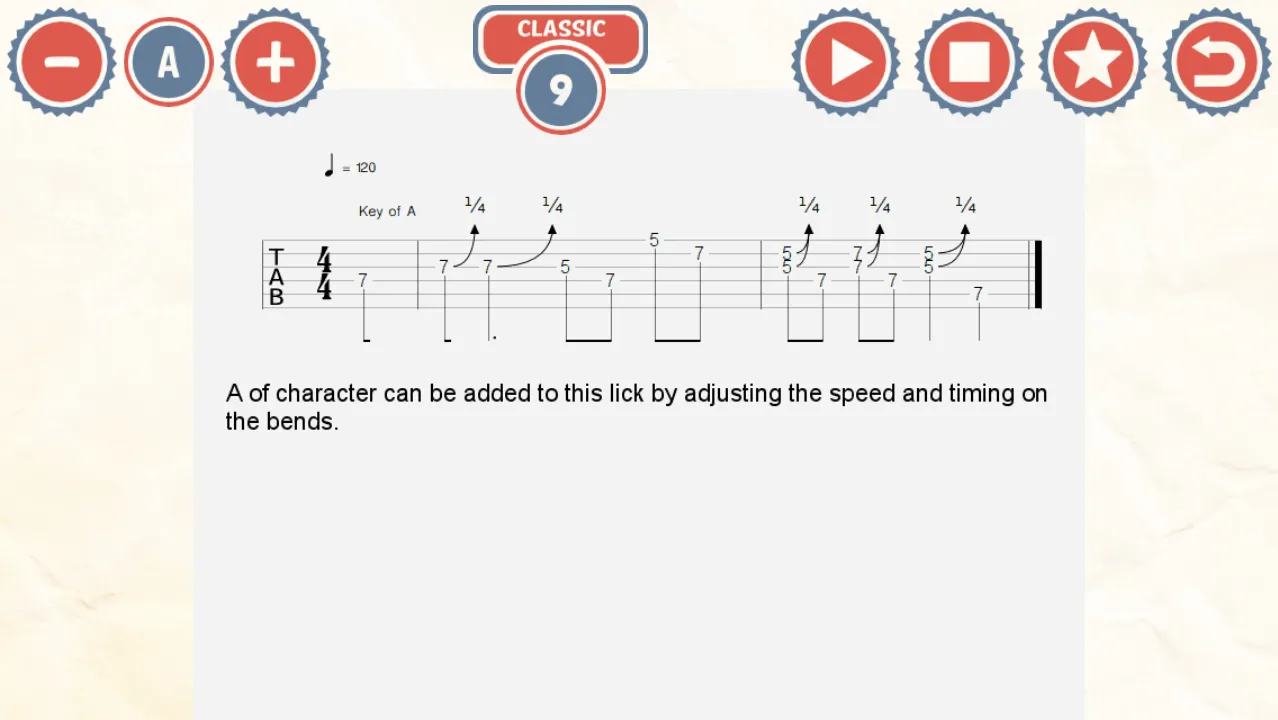 96 Blues Guitar Licks | Indus Appstore | Screenshot